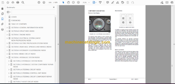 Komatsu 930E-4SE Dump Truck Shop Manual (CEBM029802) - Image 2