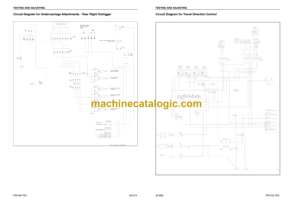Komatsu PW160-7E0 Hydraulic Excavator Shop Manual (VEBM395100) - Image 3
