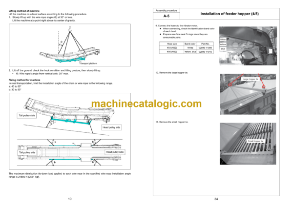 Komatsu BR380JG-3E0 Mobile Crusher Field Assembly Manual (GEN00228-02) - Image 3