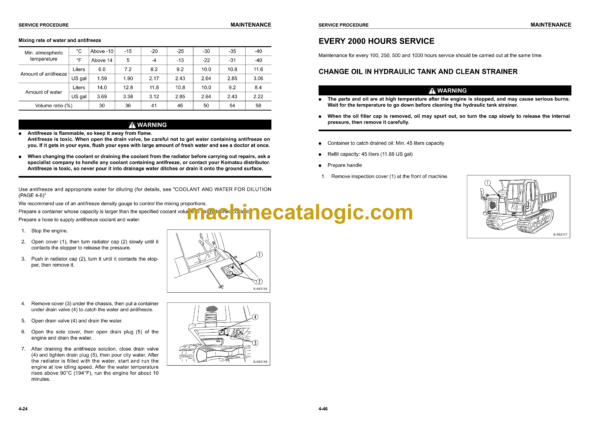 Komatsu CD60R-1 Crawler Carrier Operation and Maintenance Manual (TEN00281-00) - Image 2
