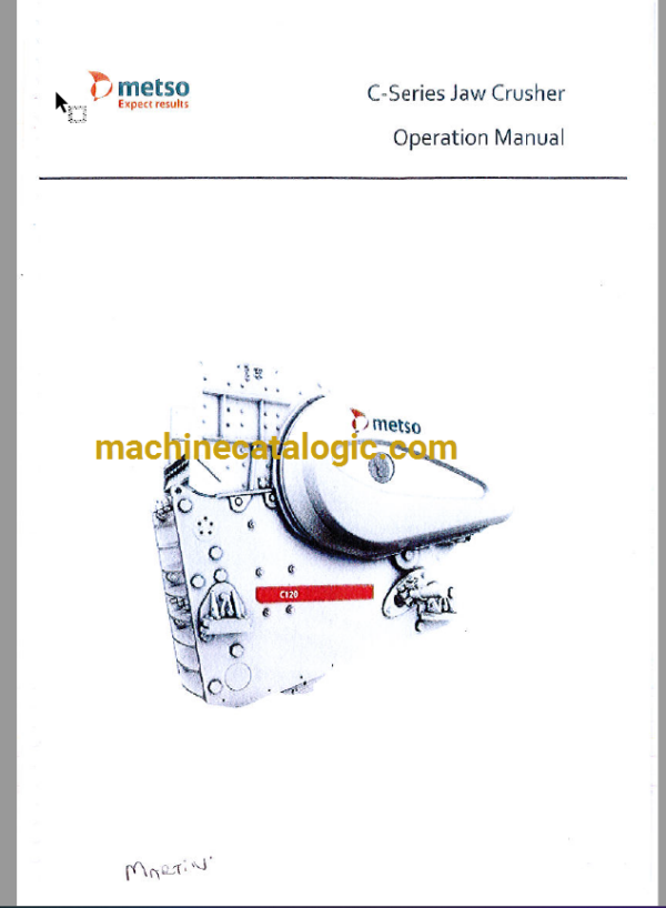 Metso LT120 Lokotrack Troubleshooting Manual & Hydraulic and Electric Diagram