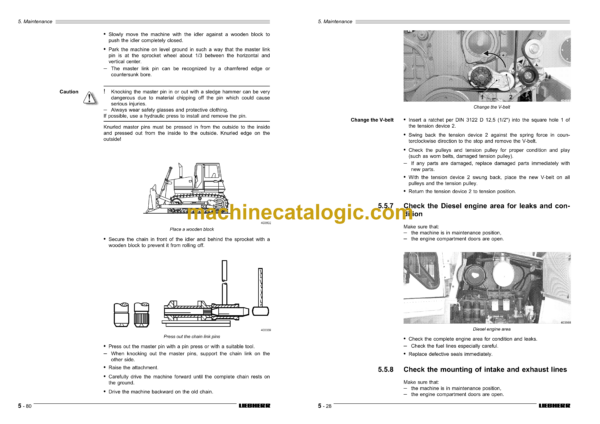 Liebherr PR 712B, PR 722B Litronic Crawler Dozer Operating Manual (From SN 6200) - Image 3