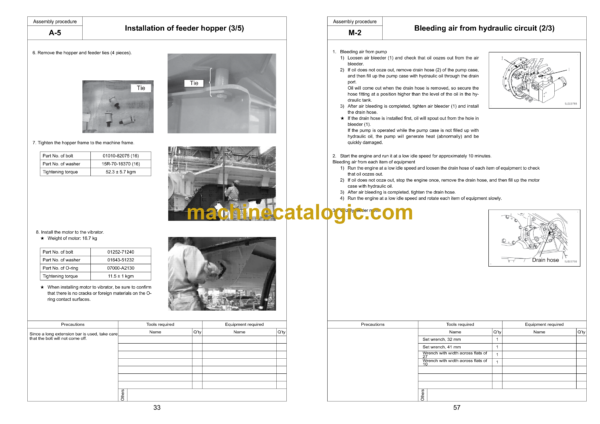 Komatsu BR380JG-3E0 Mobile Crusher Field Assembly Manual (GEN00228-02) - Image 4