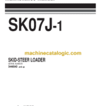 Komatsu SK07J-1 Skid Steer Loader Operation and Maintenance Manual (WEAMSK7J00)