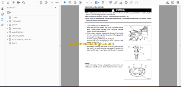 Komatsu BR580JG-1 Mobile Crusher Operation and Maintenance Manual (TEN00338-00) - Image 2
