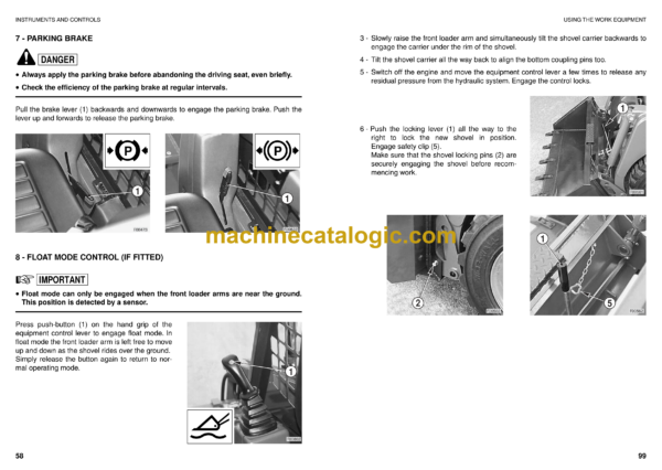 Komatsu SK07J-1 Skid Steer Loader Operation and Maintenance Manual (WEAMSK7J00) - Image 4