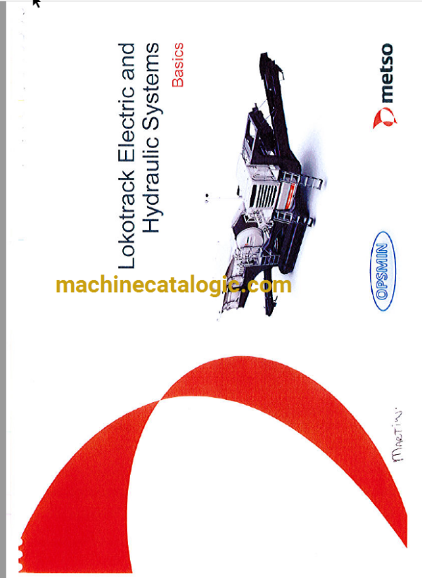 Metso LT120 Lokotrack Troubleshooting Manual & Hydraulic and Electric Diagram - Image 3
