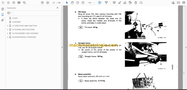 Komatsu WF450T-1A Trash Compactor Shop Manual (SEBM041K0101) - Image 2