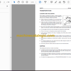 Komatsu CD60R-1 Crawler Carrier Operation and Maintenance Manual (SEAM035602T)