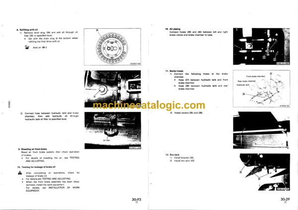 Komatsu WF450T-1A Trash Compactor Shop Manual (SEBM041K0101) - Image 3
