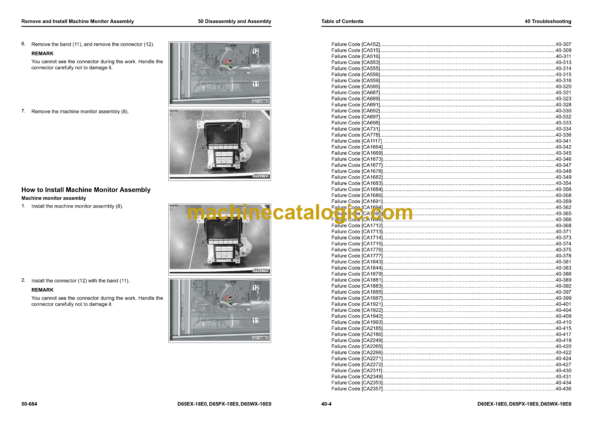 Komatsu D65EX-18E0, D65PX-18E0, D65WX-18E0 Bulldozer Shop Manual (SEN06897-08) - Image 2