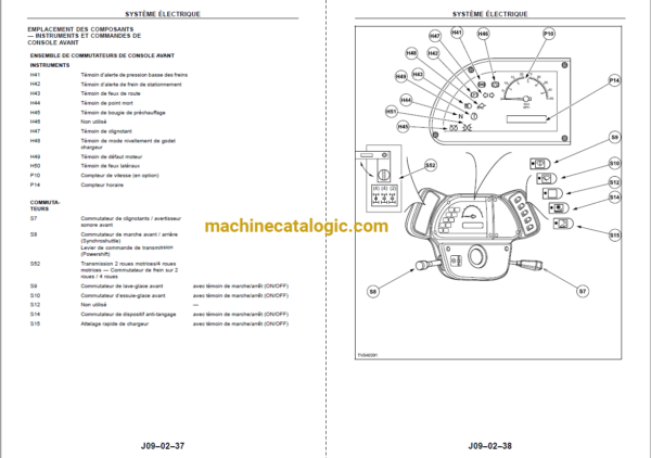 Terex TX760B Backhoe Loader Service Manual (FR, SP) - Image 3