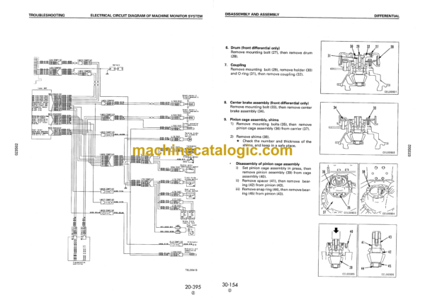 Komatsu LW250-5 Crane Shop Manual (SEBM008905) - Image 3