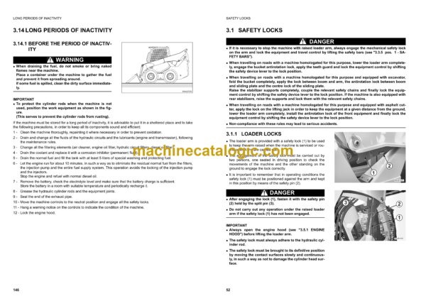 Komatsu SK820-5 Turbo Steer Loader Operation and Maintenance Manual (WEAM005104) - Image 2