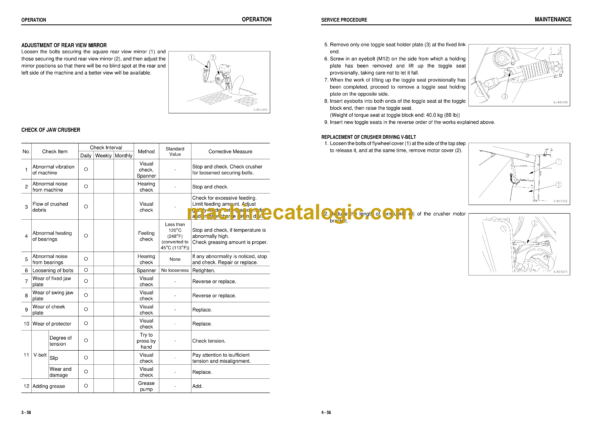 Komatsu BR380JG-1 Galeo Mobile Crusher Operation and Maintenance Manual (TEN00006-3) - Image 3