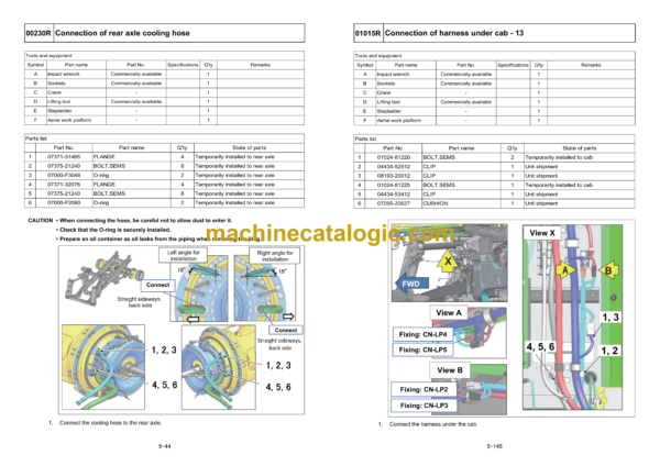 Komatsu HD785-8R Dump Truck Field Assembly Manual (GEN00213-06) - Image 3