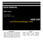 Komatsu 930E-5SE Dump Truck Shop Manual (CEBM035302)