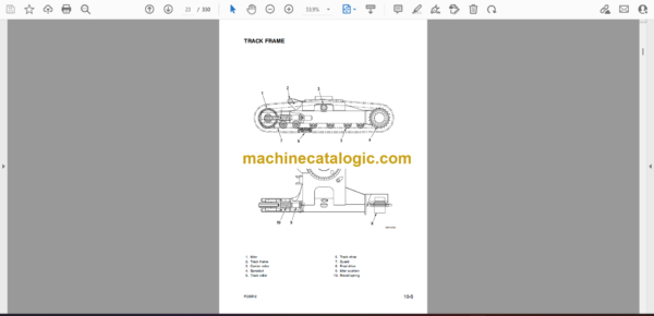Komatsu PC95R-2 Hydraulic Excavator Shop Manual (WEBM001700) - Image 2