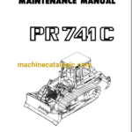 Liebherr PR741C Crawler Loader Operating Manual