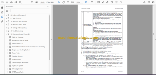 Komatsu WA500-8E0 Wheel Loader Shop Manual (SEN06755-10) - Image 2