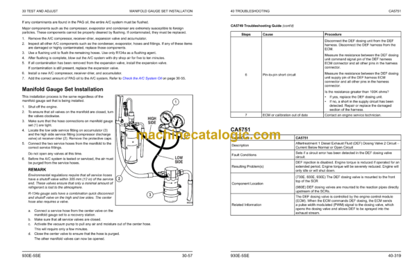Komatsu 930E-5SE Dump Truck Shop Manual (CEBM035302) - Image 3
