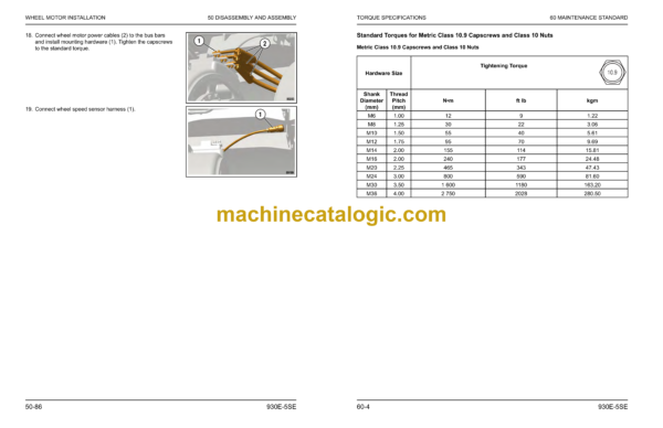 Komatsu 930E-5SE Dump Truck Shop Manual (CEBM035302) - Image 4