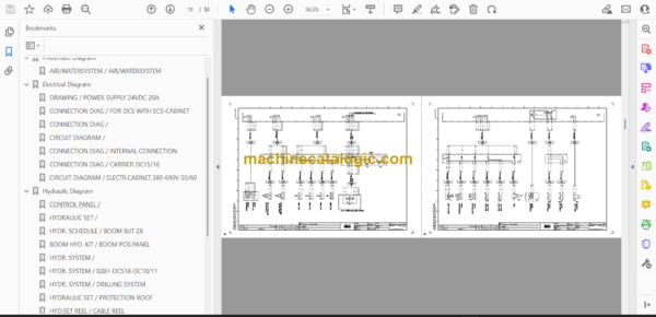 Atlas Copco Christensen RHS Diagrams and Drawings Manual - Image 2