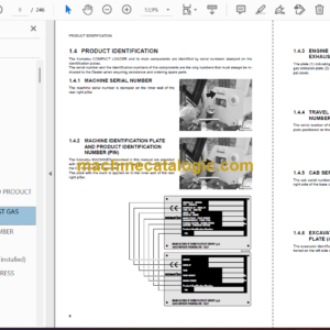 Komatsu CK35-1 Crawler Skid Steer Loader Operation and Maintenance Manual (WEAM008001)