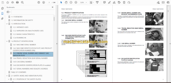Komatsu CK35-1 Crawler Skid Steer Loader Operation and Maintenance Manual (WEAM008001) - Image 2