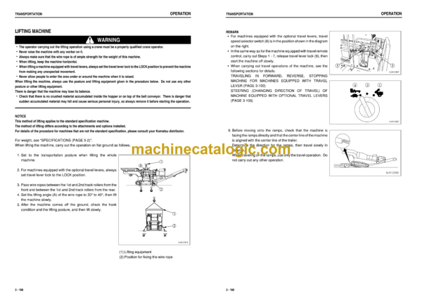 Komatsu BR580JG-1 Mobile Crusher Operation and Maintenance Manual (TEN00475-00) - Image 4