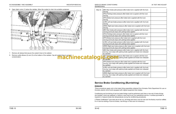 Komatsu 730E-10 Dump Truck Shop Manual (CEBM036704) - Image 2