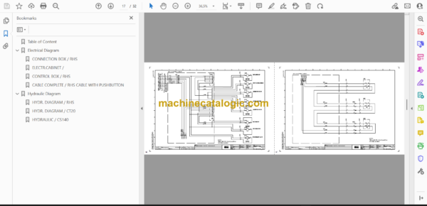 Atlas Copco Häggloader 7HR-B Diagrams and Drawings Manual - Image 2