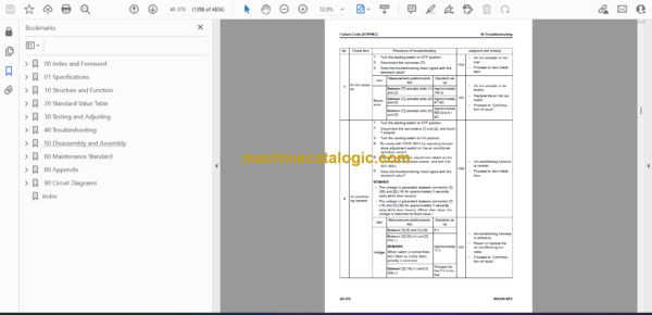 Komatsu WA380-8E0 Wheel Loader Shop Manual (SEN06752-08) - Image 4