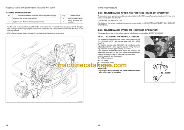 Komatsu SK820-5 Turbo Steer Loader Operation and Maintenance Manual (WEAM005104) - Image 4