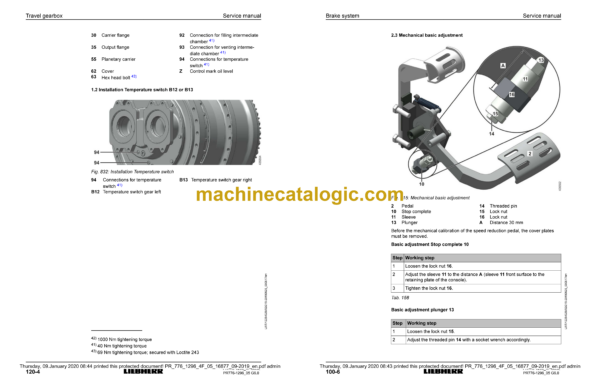 Liebherr PR 776 Crawler Dozer Service Manual [1296_4F_05_16877_09-2019] - Image 4