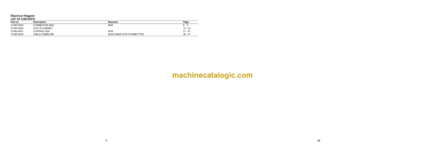 Atlas Copco Häggloader 7HR-B Diagrams and Drawings Manual - Image 3
