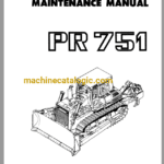 Liebherr PR751 Crawler Loader Operating Manual