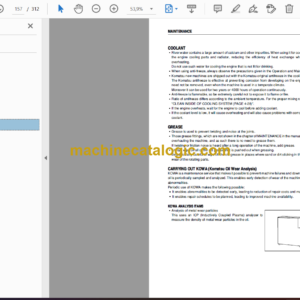 Komatsu BR350JG-1 Mobile Crusher Operation and Maintenance Manual (SEAM020107T)