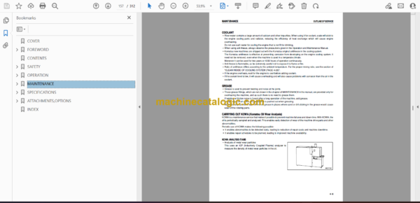 Komatsu BR350JG-1 Mobile Crusher Operation and Maintenance Manual (SEAM020107T) - Image 2