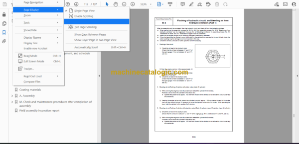 Komatsu D275AX-5E0 Bulldozer Field Assembly Manual (GEN00116-07) - Image 2