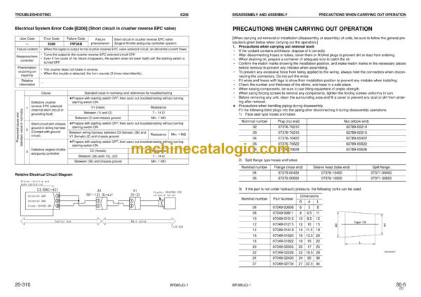 Komatsu BR380JG-1 Mobile Crusher Shop Manual (SEBM034105) - Image 4