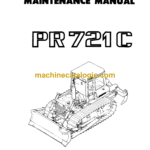 Liebherr PR721C Crawler Loader Operating Manual