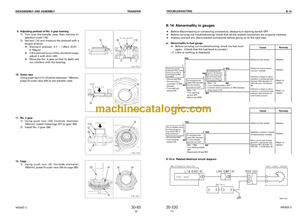 Komatsu WD600-3 Wheel Dozer Shop Manual (SEBM022909) - Image 3