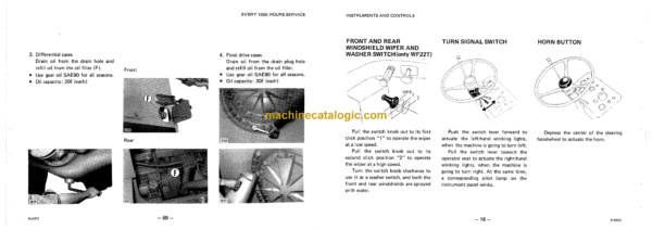 Komatsu WF22A-2, WF22T-2 Soil, Trash Compactor Operation and Maintenance Manual (SEAM256B01) - Image 4