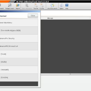 Hitachi All in One Tool 3.13 MPDR 3.32 Diagnostic Software (Maintenance PRO Tier4+DEDI)