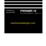 Komatsu PW98MR-10 Hydraulic Excavator Shop Manual (WENBM00120)