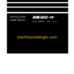 Komatsu HM400-3R Articulated Dump Truck Shop Manual (SEN06205-21)