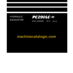Komatsu PC290LC-11 Hydraulic Excavator Shop Manual (SEN06808-12)