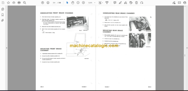 Komatsu WS23S-1 Motor Scraper Shop Manual (SEBM0287US00) - Image 3