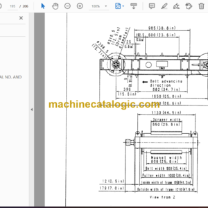 Komatsu BR500JG-1 Mobile Crusher Operation and Maintenance Manual (SEAM011303T)